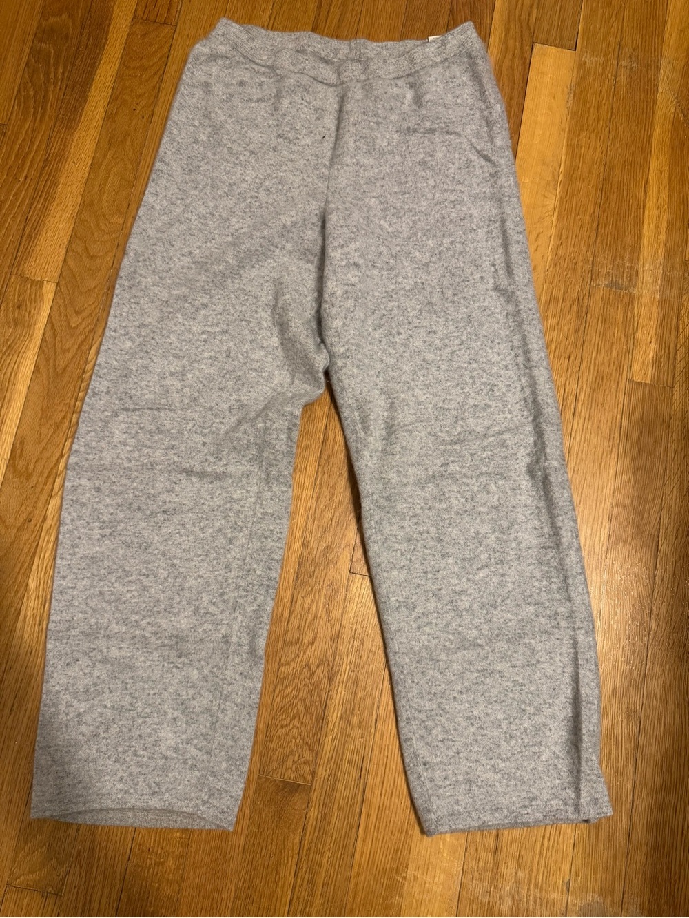 Valerie Stevens Light Gray Cashmere Sweatpants